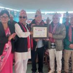 धनकुटामा बढी भोट ल्याउने पालिका र वडालाई एमालेले गर्यो सम्मान