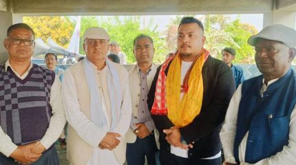 मोरङ–६ मा उनेपाका उम्मेदवार बुढाथोकीले गरे एमालेका ढकाललाई समर्थन