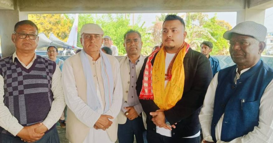 मोरङ–६ मा उनेपाका उम्मेदवार बुढाथोकीले गरे एमालेका ढकाललाई समर्थन