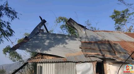 धनकुटामा हावाहुरी र वर्षाका कारण लाखौँको क्षति