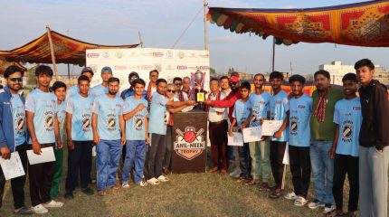 सुनसरीले जित्यो ‘अनिल-मीन’ क्रिकेट प्रतियोगिताको उपाधि