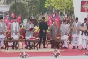 नवनियुक्त मन्त्रीहरूले लिए पद तथा गोपनीयताको शपथ