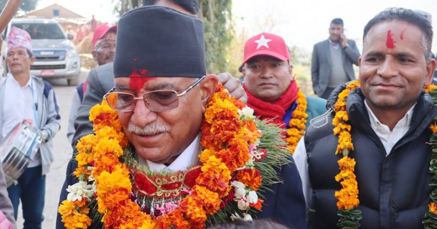 रुकुम पूर्वमा नेकपाका प्रचण्ड विजयी