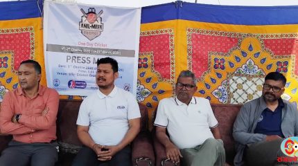 विराटनगरमा अनिल-मीन ट्रफी क्रिकेट प्रतियोगिता हुँदै
