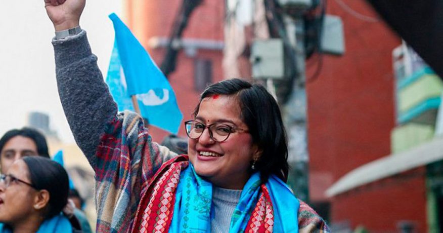 काठमाडौं–१ बाट रास्वपाकी रञ्जु दर्शना विजयी