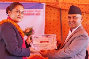 समानुपातिक सांसदले लिए प्रमाणपत्र