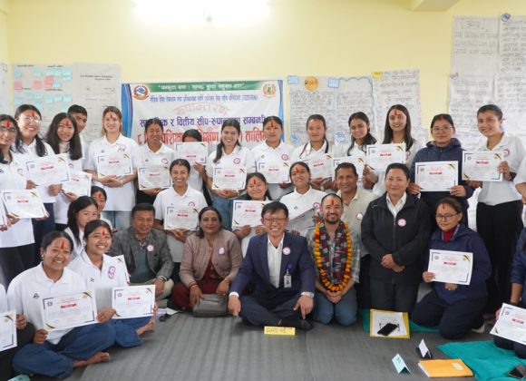 धनकुटामा सामाजिक तथा वित्तीय सीप रूपान्तरणसम्बन्धी तालिम