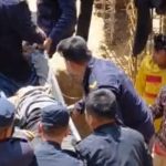 धनकुटामा माटोको ढिस्कोले पुरिएका व्यक्तिको उद्धार