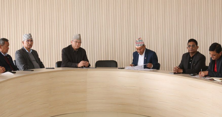 एमाले सचिवालय बैठक सुरु