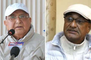 पूर्वप्रधानमन्त्री केपी ओली र पूर्वगृहमन्त्री रमेश लेखक पक्राउ