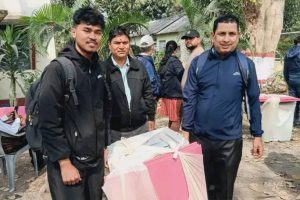 मोरङका ६ वटै निर्वाचन क्षेत्रका मतदान केन्द्रमा खटिए कर्मचारी