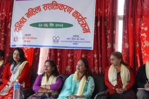 घरको घेराभित्र मात्रै सीमित नहुन धनकुटाका दलित महिलालाई अगुवाहरूको आग्रह