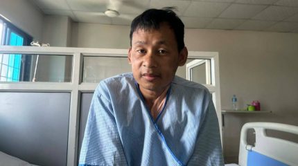 विराटनगरको आर्या न्युरोमा उपचारपछि धनकुटाका गंगाशेरले पाए नयाँ जीवन