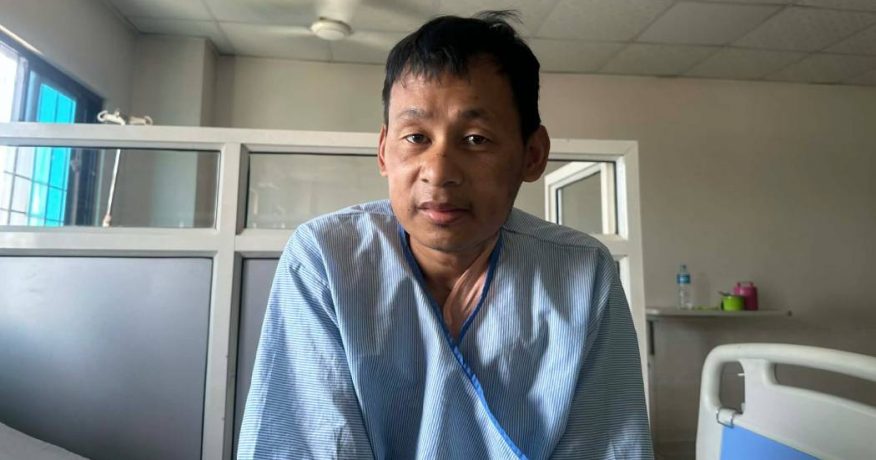 विराटनगरको आर्या न्युरोमा उपचारपछि धनकुटाका गंगाशेरले पाए नयाँ जीवन