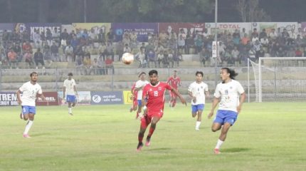 विराट गोल्डकप : मछिन्द्रलाई हराउँदै पुलिस सेमिफाइनलमा