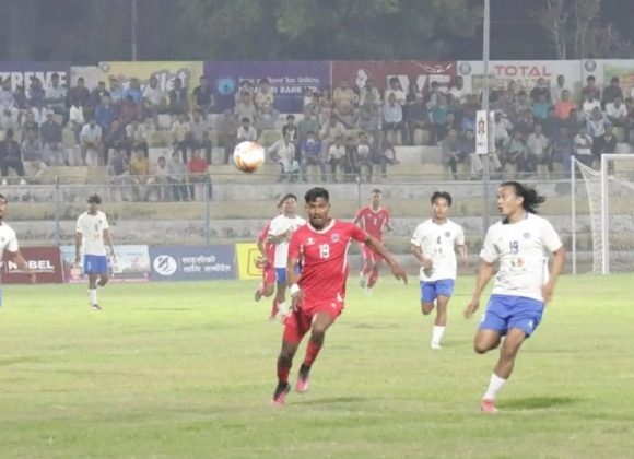 विराट गोल्डकप : मछिन्द्रलाई हराउँदै पुलिस सेमिफाइनलमा