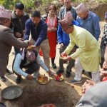 धनकुटामा शिक्षक हित साकोसको भवन शिलान्यास, नगरपालिकाले १० लाख सहयोग गर्ने