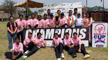 विराटनगरले जित्यो इक्वालिटी कप क्रिकेटको उपाधि