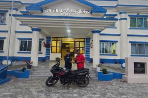 विराटनगरबाट चार महिनाअघि हराएको मोटरसाइकल धनकुटामा भेटियो