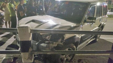 मेयरले चलाएको सरकारी गाडी दुर्घटना भएपछि…