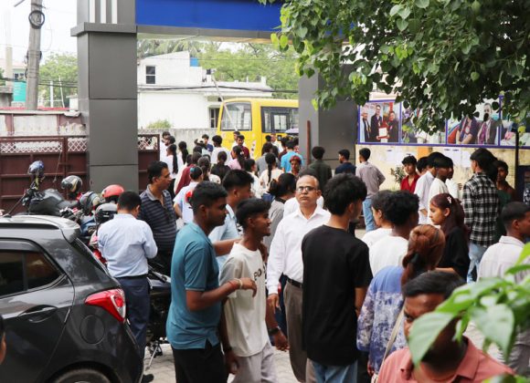 विराटनगरको अर्किड कलेजमा ११ सय विद्यार्थीले दिए प्रवेश परीक्षा