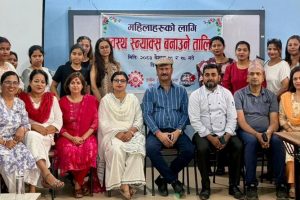 विराटनगरका महिलाहरूलाई स्वस्थ्य स्न्याक्स वनाउने तालिम 