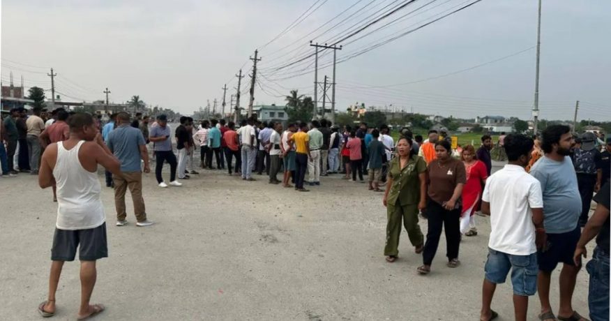 विराटनगरमा स्कुलबाट फर्कँदै गर्दा भारतीय गाडीले दियो ठक्कर, बाबु-छोरीको मृत्यु