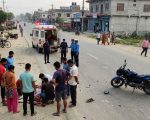 मोरङको रंगेलीमा मोटरसाइकलले ठक्कर दिँदा वृद्धाको मृत्यु