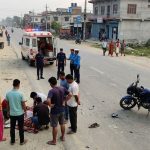 मोरङको रंगेलीमा मोटरसाइकलले ठक्कर दिँदा वृद्धाको मृत्यु