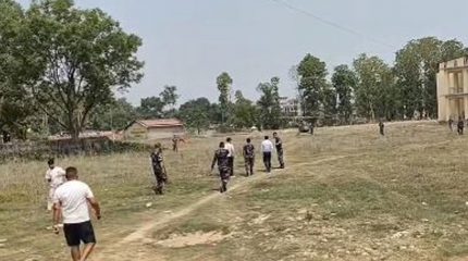 तालिमको क्रममा सशस्त्रका ८ जवान बेहोस, हेलिकप्टरबाट गरियो उद्धार
