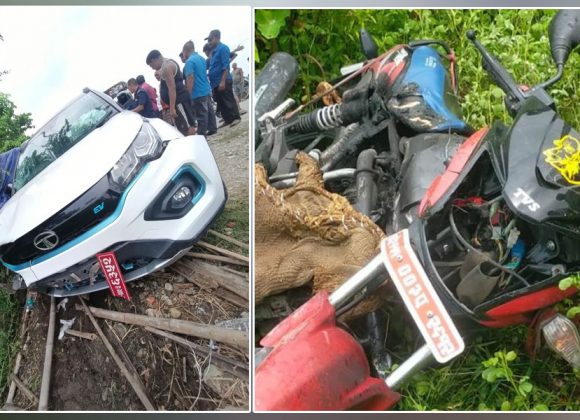 सुनसरीमा डाक्टरले चलाएको कारको ठक्करबाट प्रहरी वरिष्ठ सईको मृत्यु