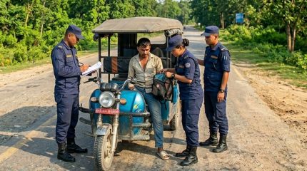 विराटनगरमा लागूपदार्थ सेवन गरेर सफारी चलाउने चालकहरू प्रहरीको नियन्त्रणमा
