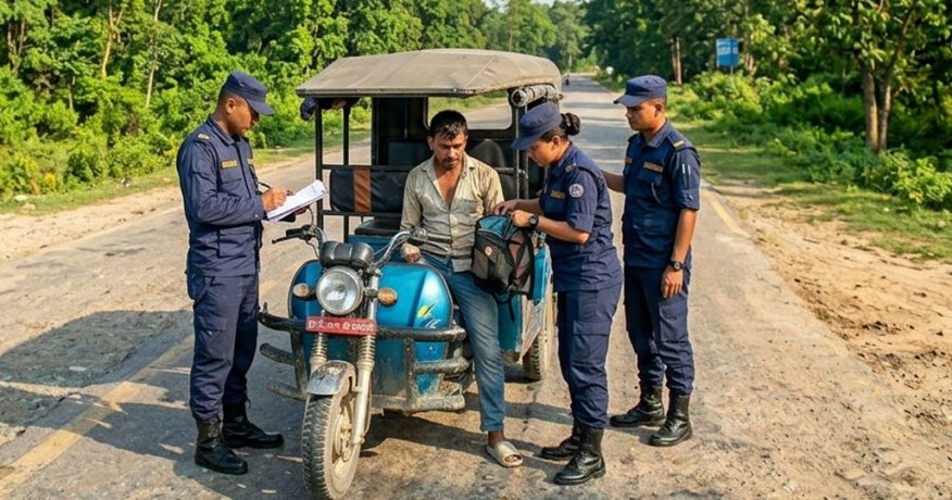 विराटनगरमा लागूपदार्थ सेवन गरेर सफारी चलाउने चालकहरू प्रहरीको नियन्त्रणमा