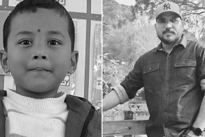 टिपरको ठक्करबाट मोटरसाइकलमा सवार बाबु-छोराको मृत्यु
