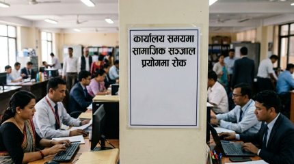कार्यालय समयमा सामाजिक सञ्जाल प्रयोगमा रोक