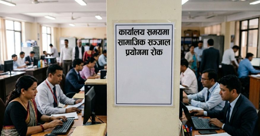कार्यालय समयमा सामाजिक सञ्जाल प्रयोगमा रोक