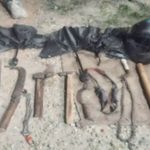 मोरङको डाँस खोलाबाट धारिलो हतियारसहित १० जना युवायुवती पक्राउ