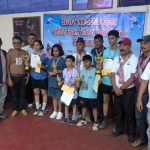 अन्तरविद्यालय टेबल टेनिसमा डीपीएसका आदर्श गुप्ताले जिते स्वर्ण पदक