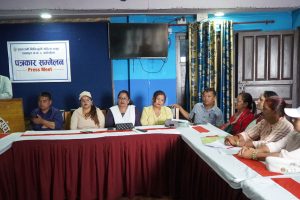 धनकुटामा सामुदायिक भवन निर्माणका लागि पुराण, एक लाख ७६ हजार रकम संकलन