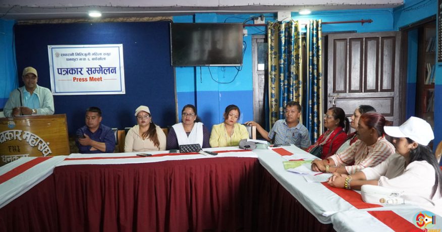 धनकुटामा सामुदायिक भवन निर्माणका लागि पुराण, एक लाख ७६ हजार रकम संकलन