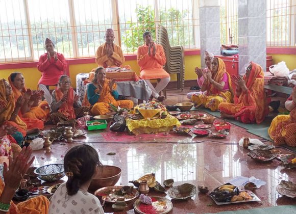 विराटनगरमा एक महिने पुरुषोत्तम पुराण कथावाचन सम्पन्न