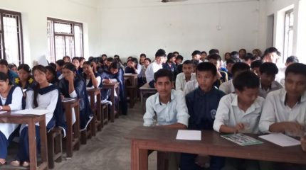 कोशीका १४ वटै जिल्लाका विद्यार्थीहरूलाई मतदाता शिक्षा