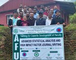 पाख्रीबासमा प्राध्यापकलाई तथ्याङ्कीय अनुसन्धान तथा विश्लेषण तालिम