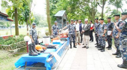 मोरङमा समुदायस्तरमा विपद् प्रतिकार्य स्वयंसेवक समूह निर्माणका लागि तालिम