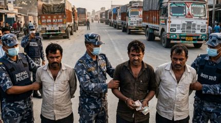 विराटनगरमा भारतीय सवारी चालकसँग अवैध रकम असुल्ने तीन जना पक्राउ