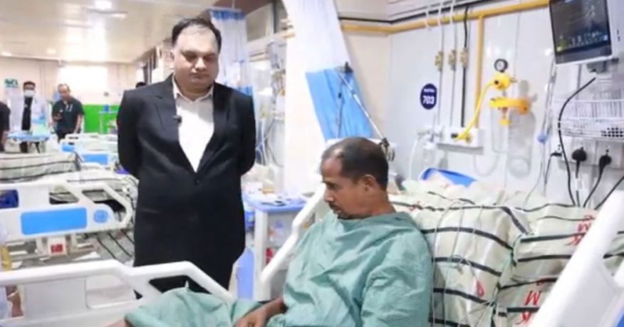 मलेसियामा पक्षघात भएका मण्डलको काठमाडौं मेडिकल कलेजमा सफल उपचार