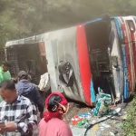 धनकुटामा बस दुर्घटना