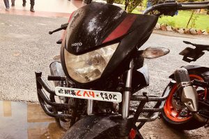 विराटनगरबाट मोटरसाइकल चोरी, भारतीय नम्बर प्लेट लगाएर चलाउँदै गर्दा पक्राउ परे युवक