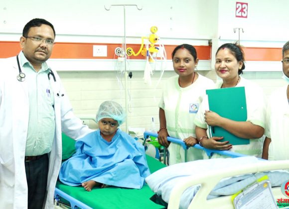 मोरङको जीवन विकास अस्पतालमा बच्चाको जटिल शल्यक्रिया