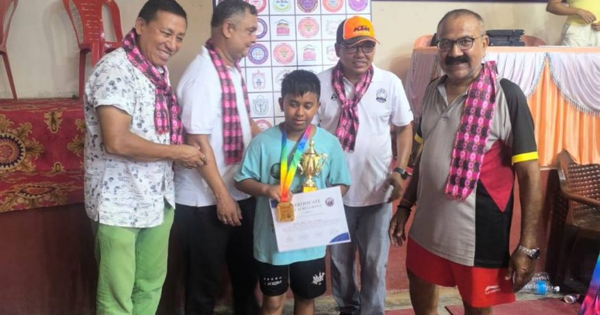 टेबल टेनिस प्रतियोगितामा डिपिएसका आदर्श च्याम्पियन